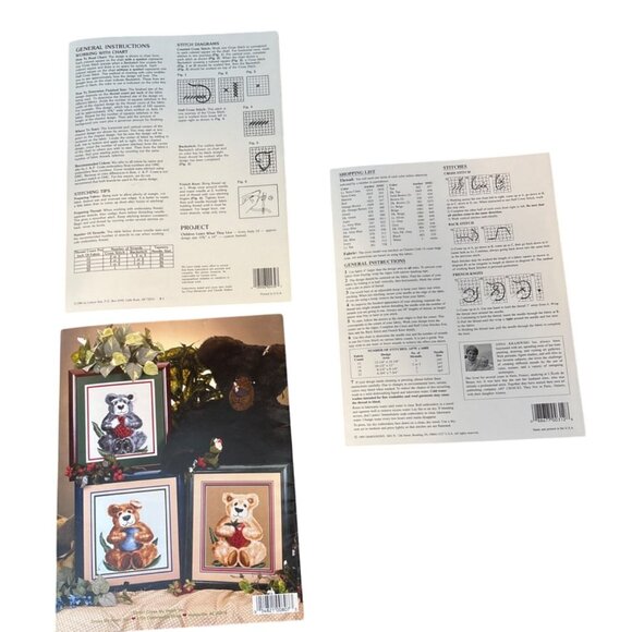 Sailor Bear, Berry Bear, If Cross Stitch Pattern By Dimensions, Heart, Leisure - Picture 2 of 5